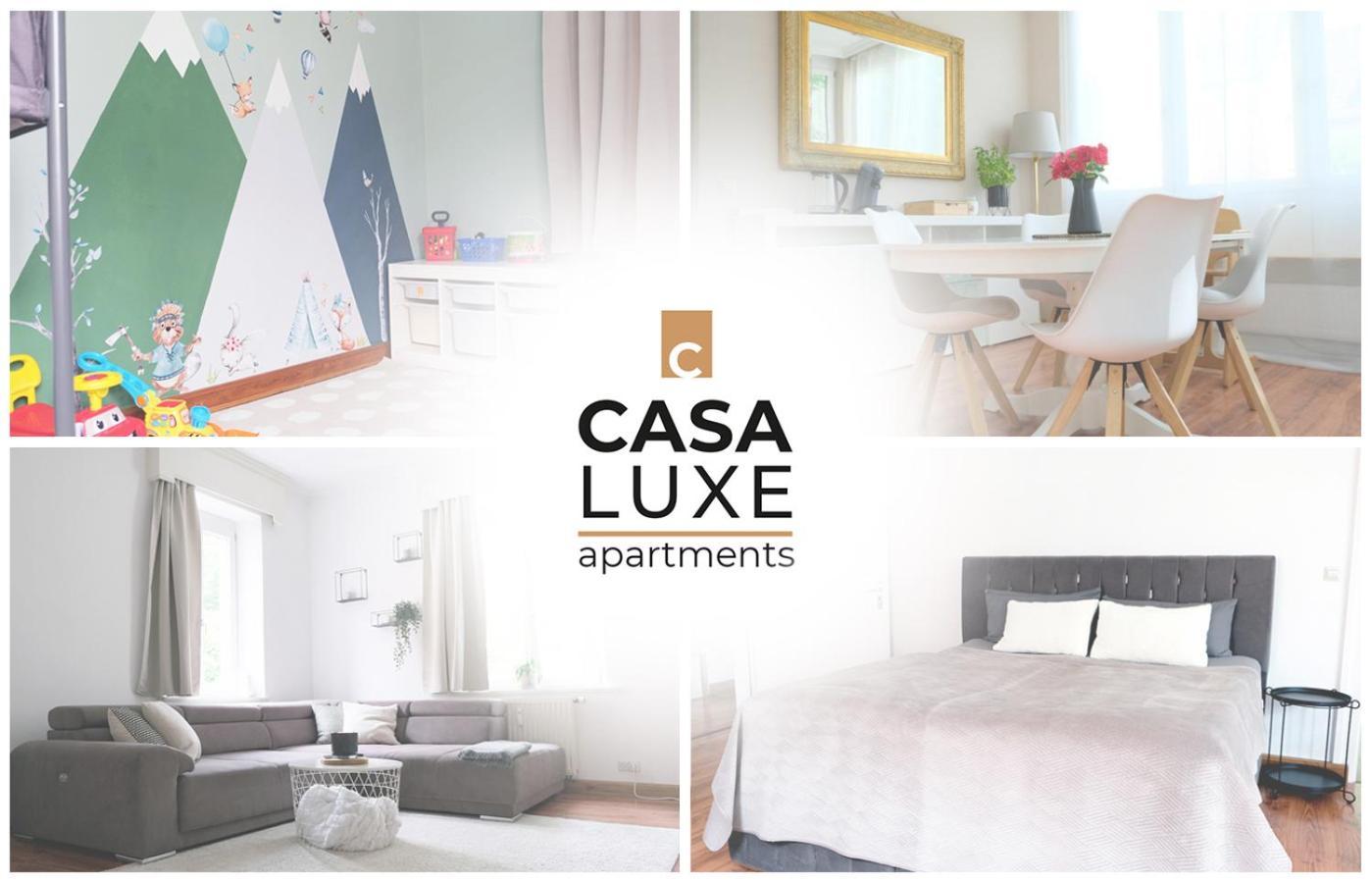 Casa Luxe - 110Qm - Stadtmitte - Familienfreundlich - Parkplatz - 5Km Zum Legoland 金茨堡 外观 照片